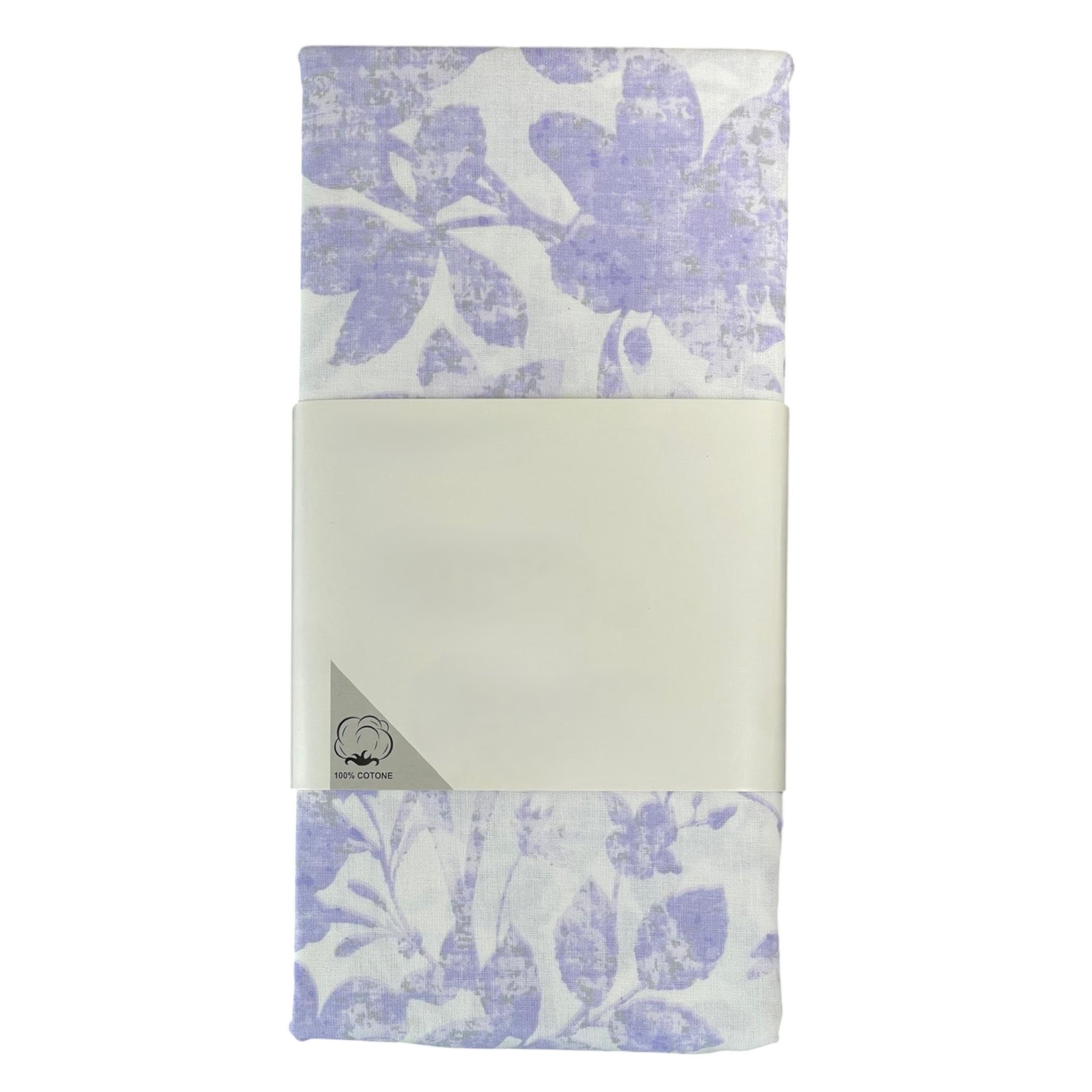 Coppia federe Collezione Diadema - floreale - Viola