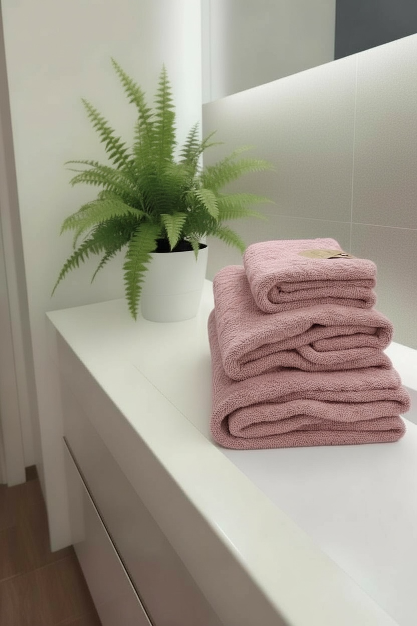 Telo-Viso-Ospite spugna - Malva