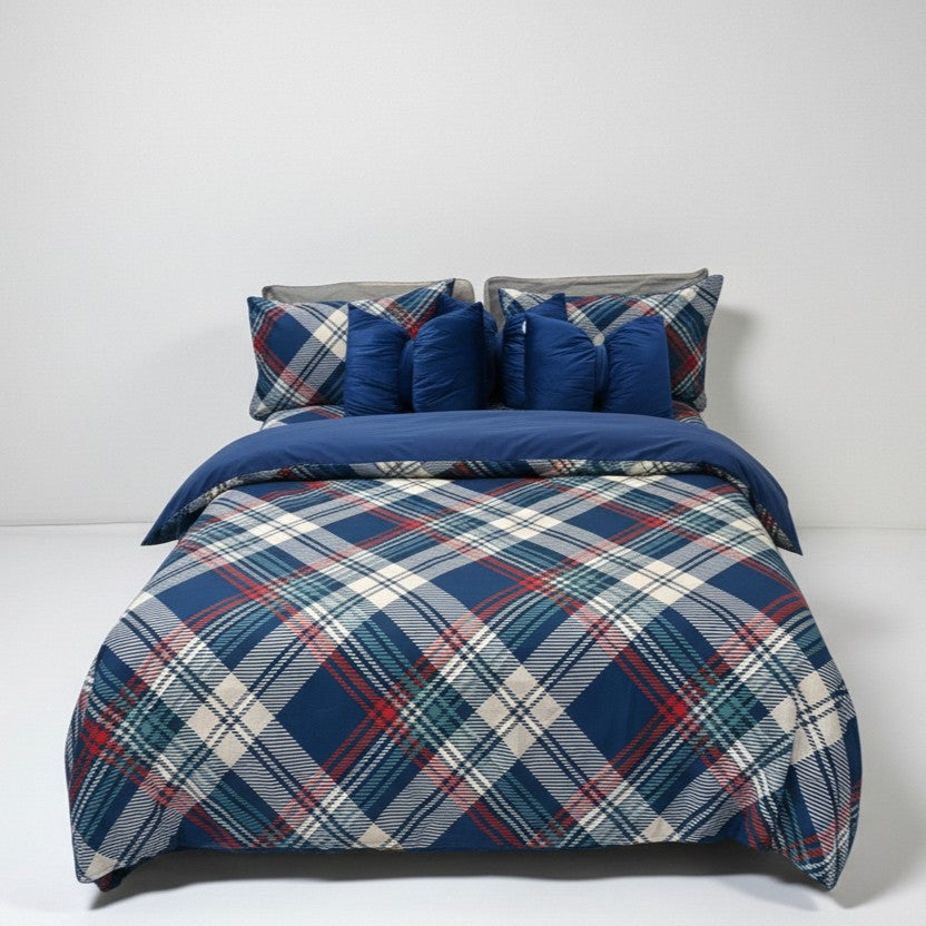 Parure copripiumino Novia - Venere - Blu