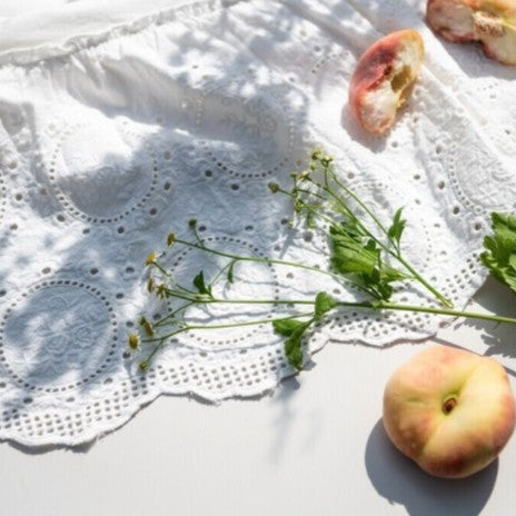 Copritavolo con gale - Blanc Mariclò - A3597799BI