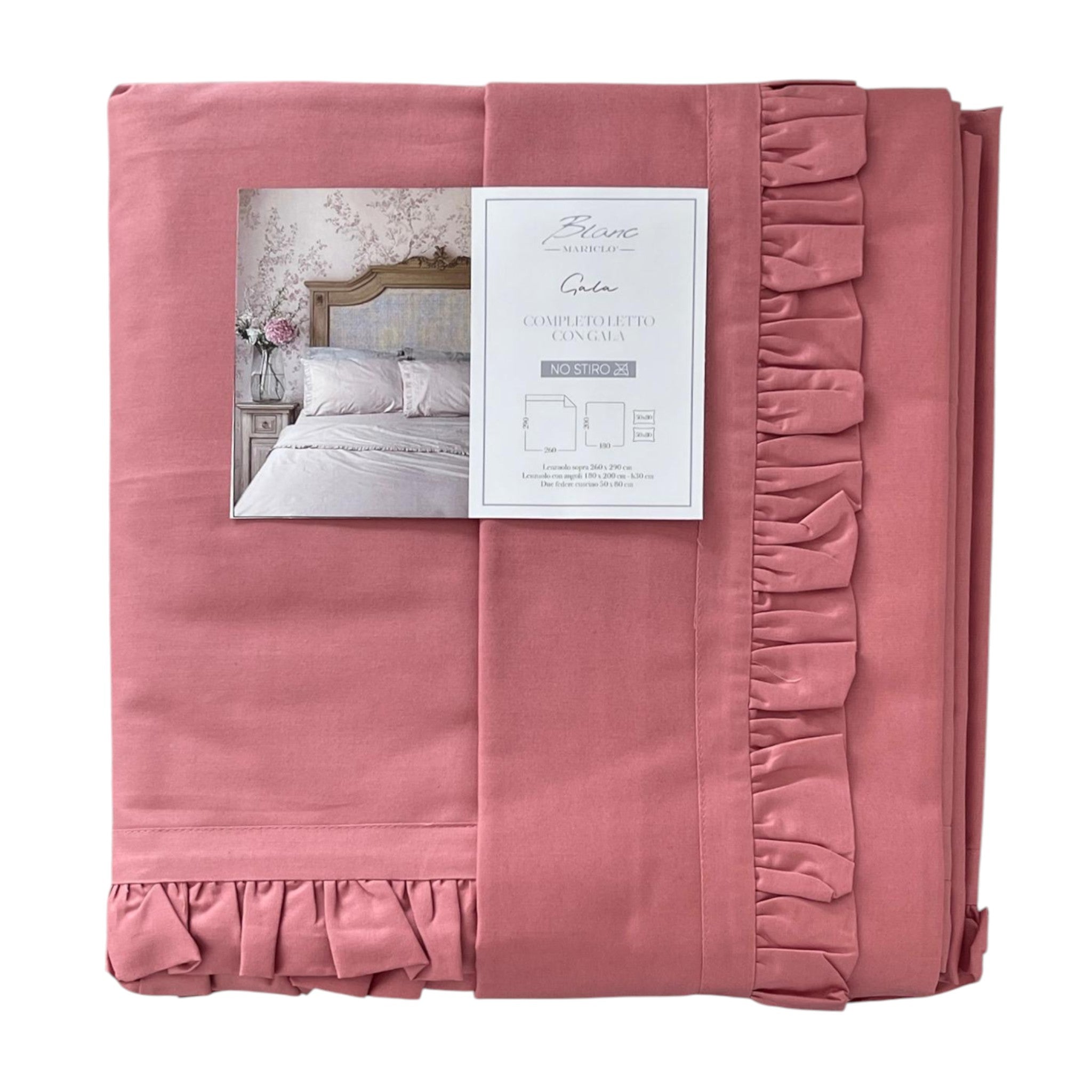 Completo letto con gala Blanc Mariclò - A3969199RA