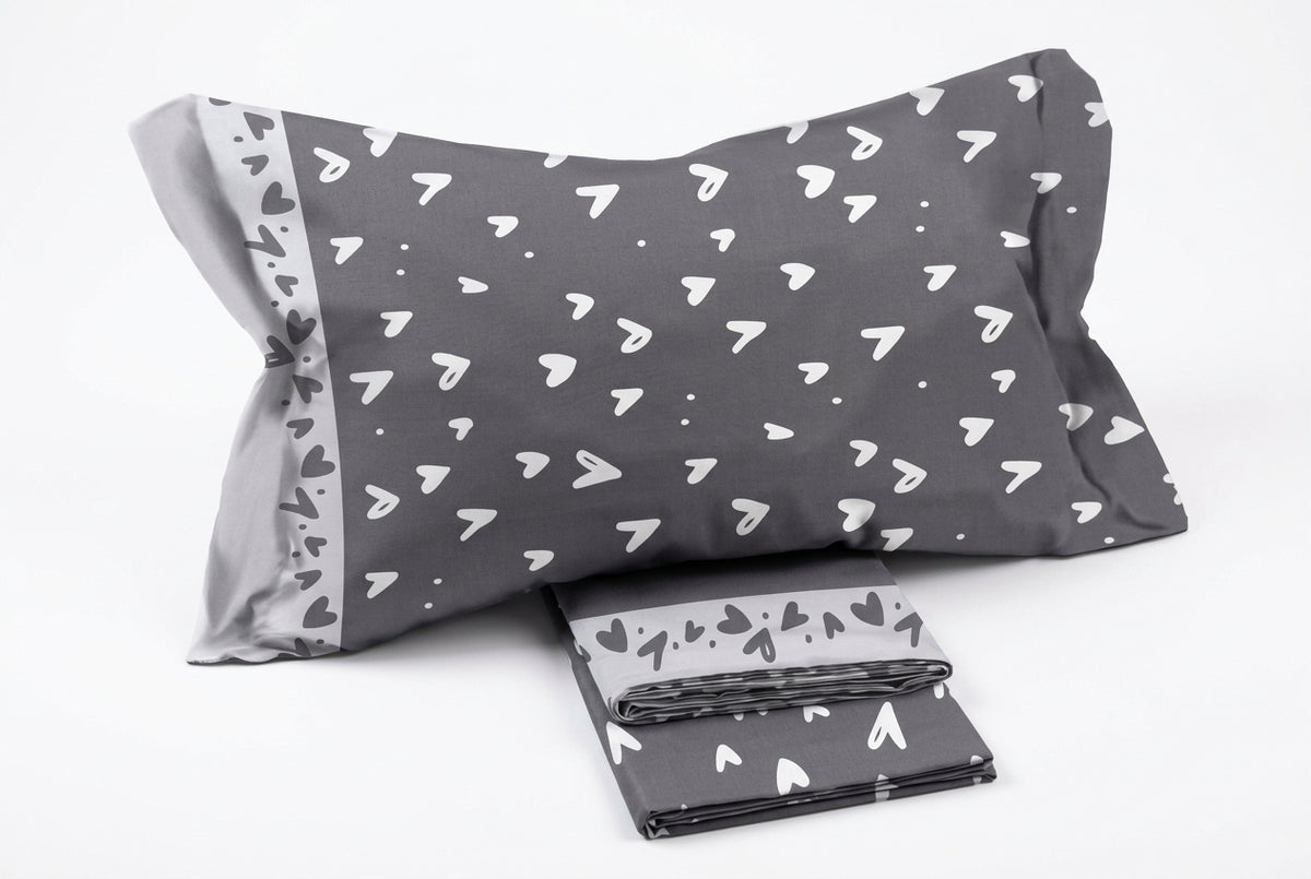 Completo letto Pile Novia-cuori