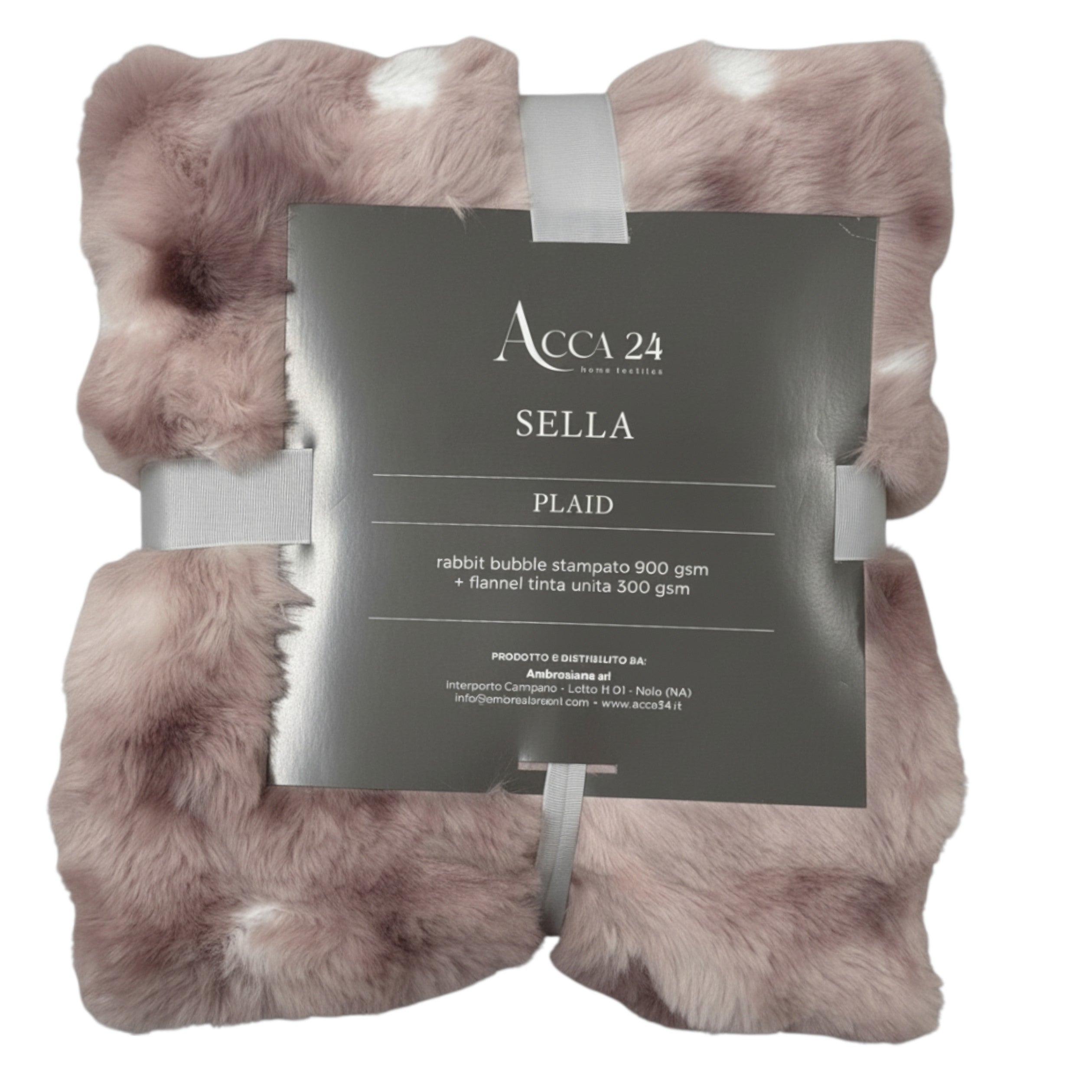 Plaid Acca24 - Sella - Rosa