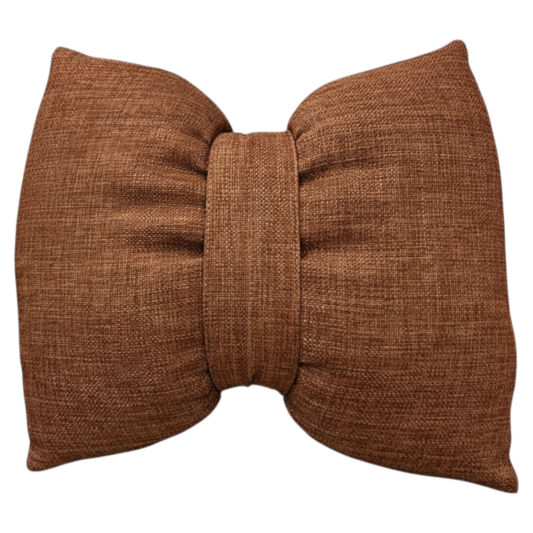 Cuscino Blanc Mariclò - Fiocco - Marrone