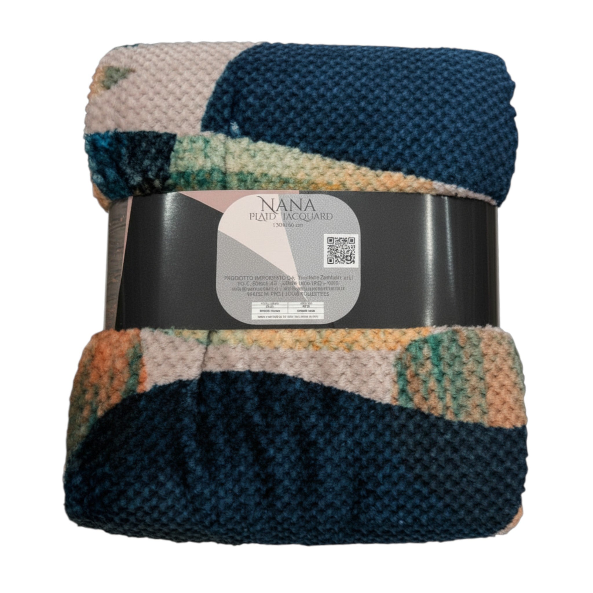 Plaid Nana - Multicolore Blu