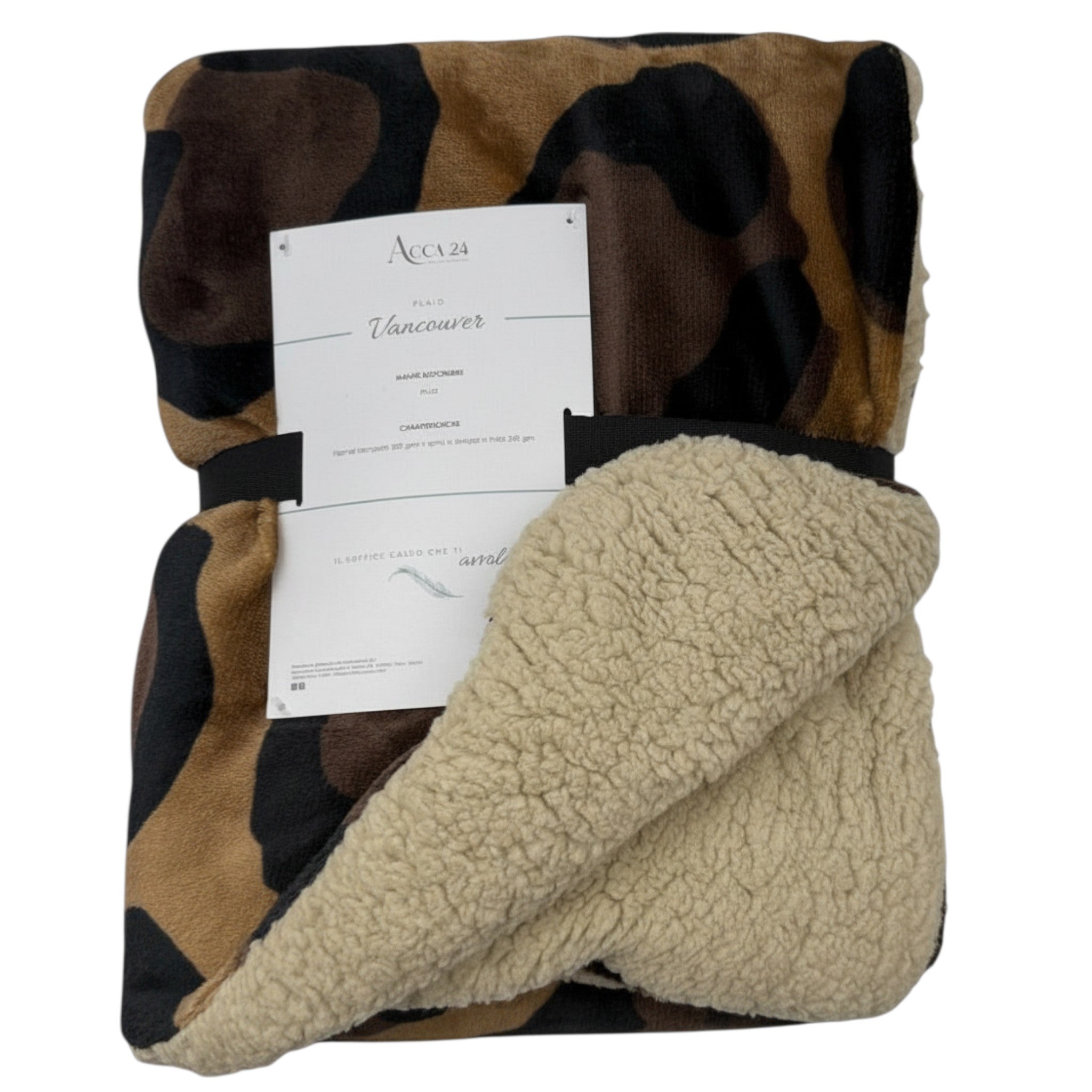 Plaid Acca24 - Vancouver - marrone