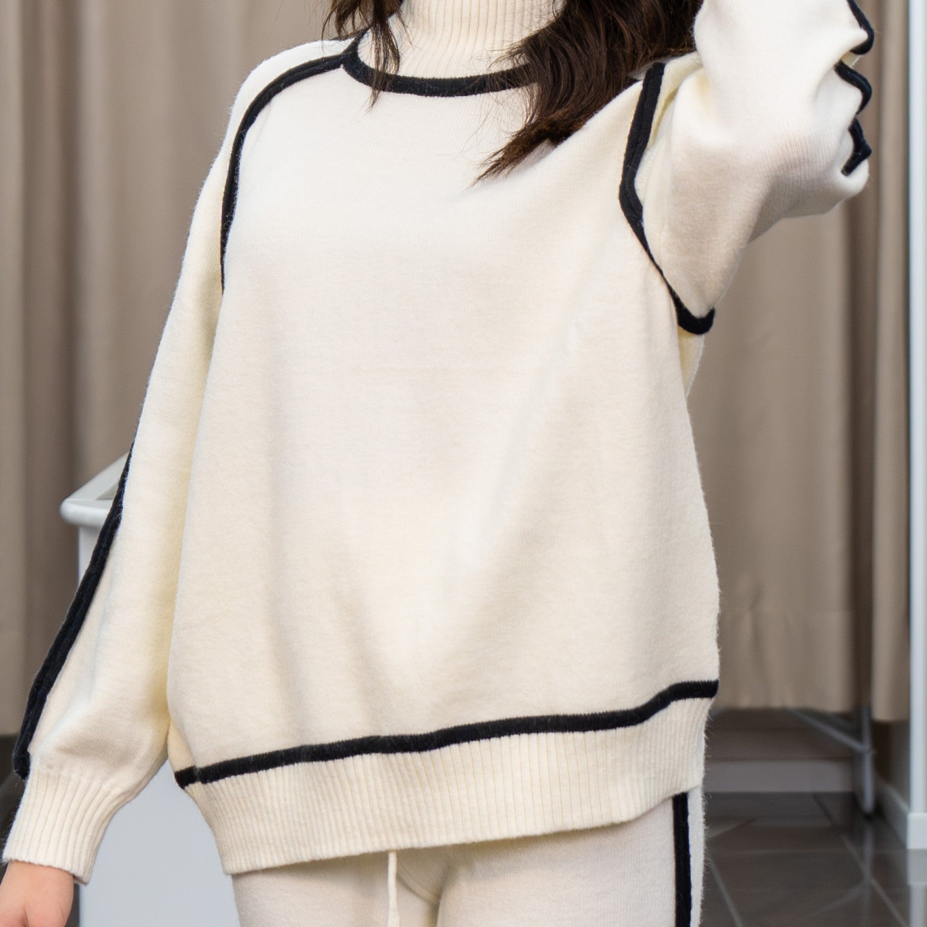 Completo maglia donna - Bianco - Linee Profilo