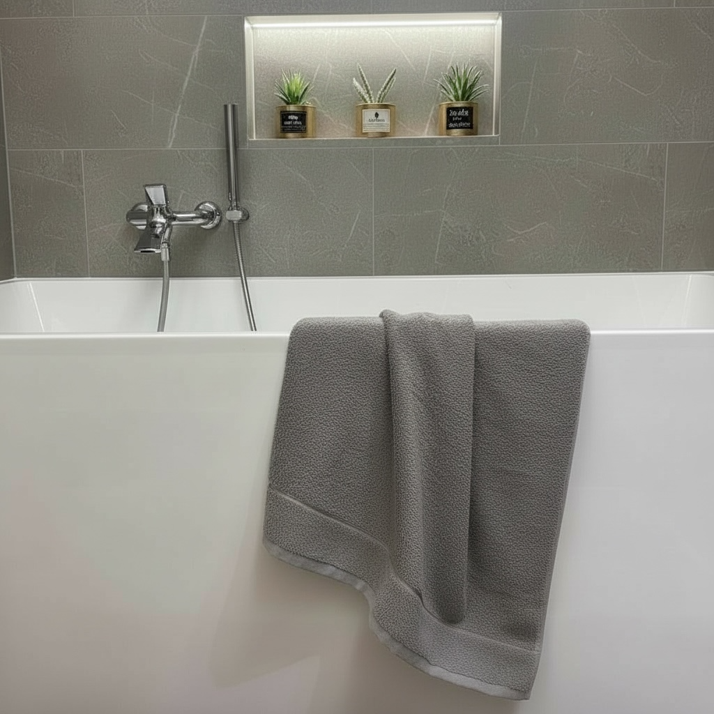 Telo-Viso-Ospite spugna - Grigio scuro