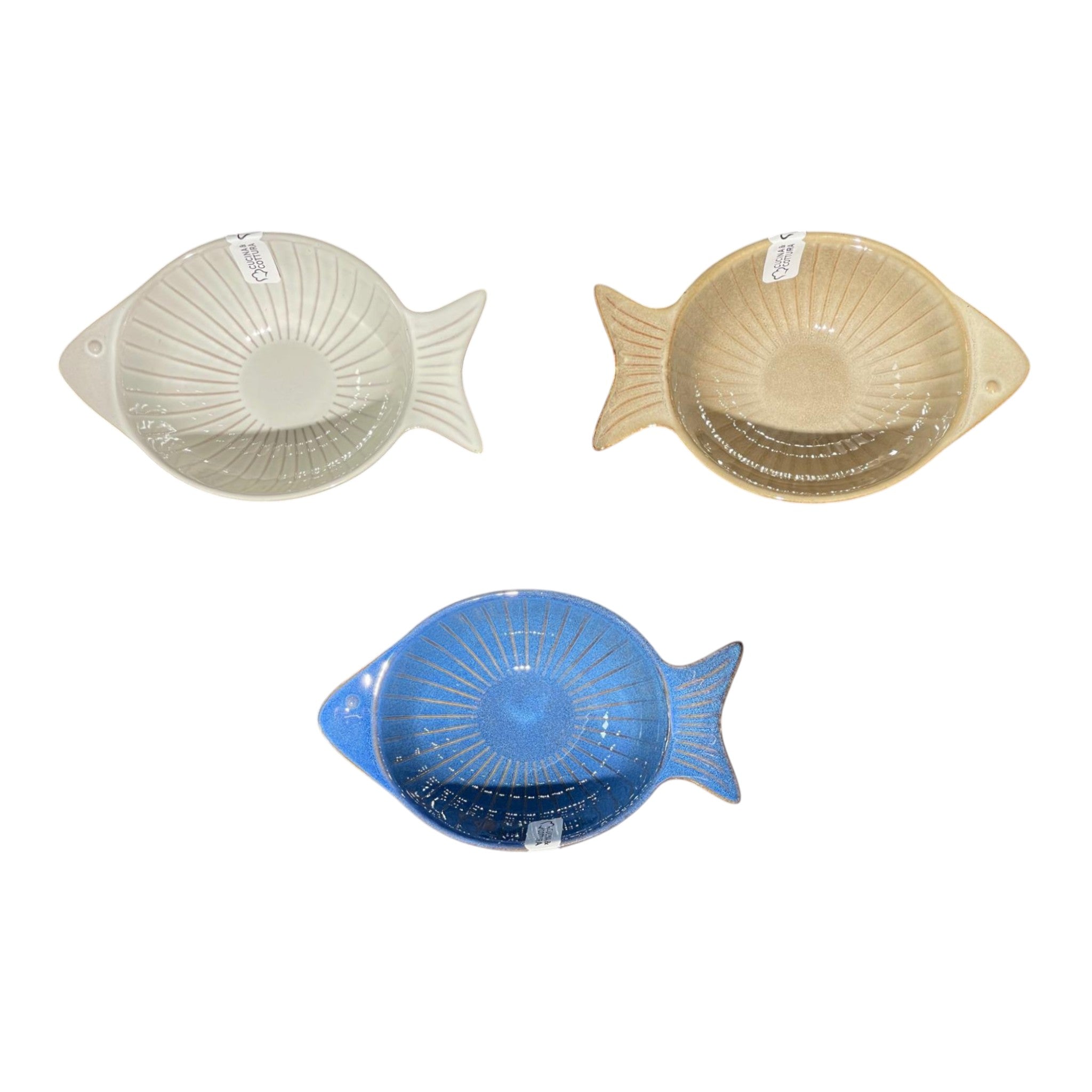 Ciotola pesce ceramica - 107475