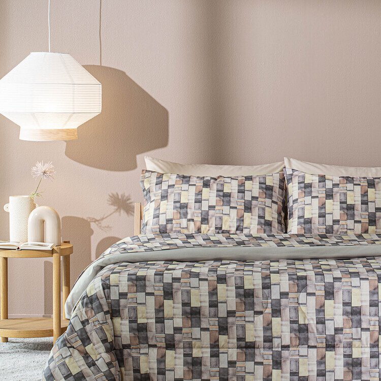 Completo letto Bassetti Tangram - Terra