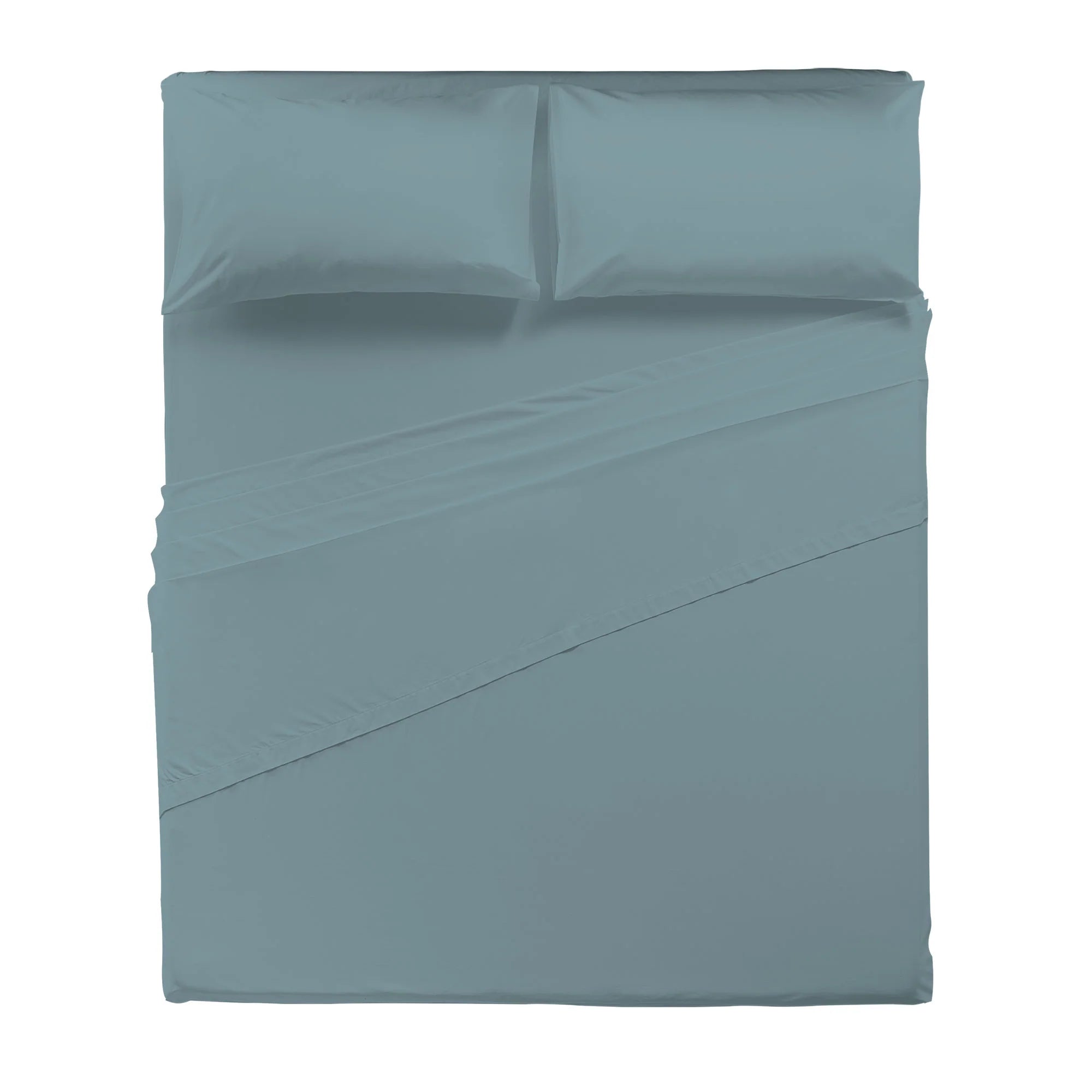 Completo letto Happidea - cotone - Laguna