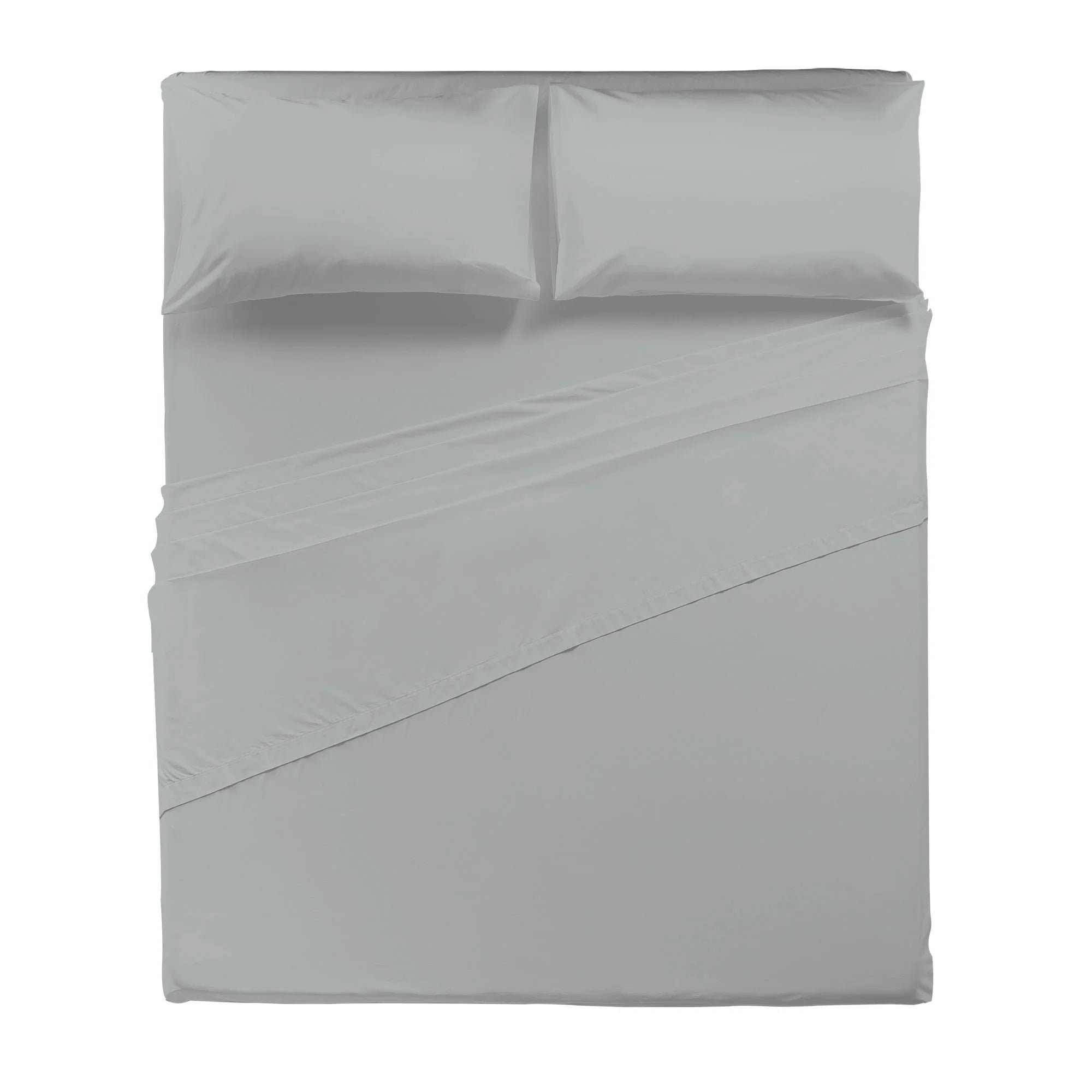 Completo letto Happidea - cotone - Perla