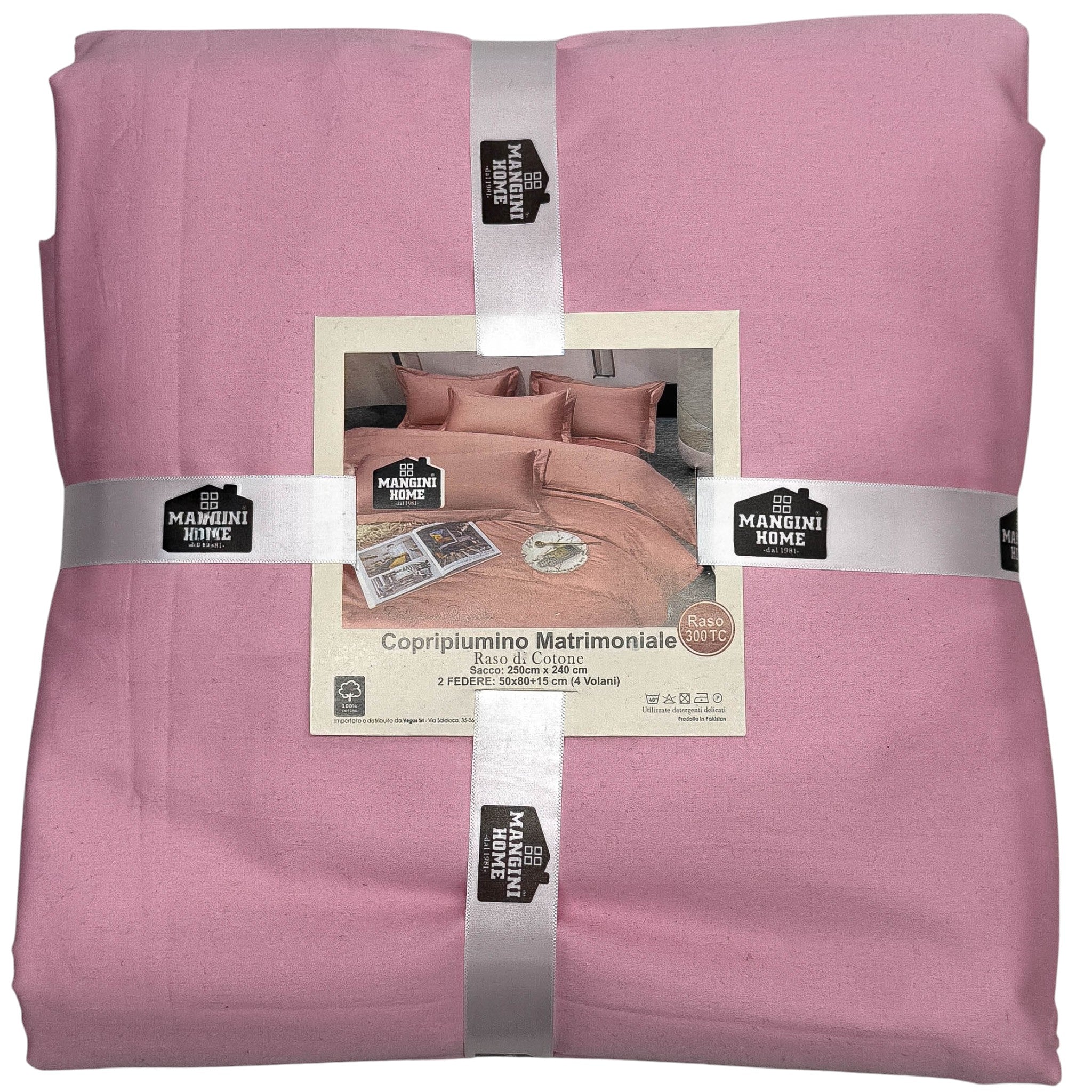 Copripiumino matrimoniale - Rosa