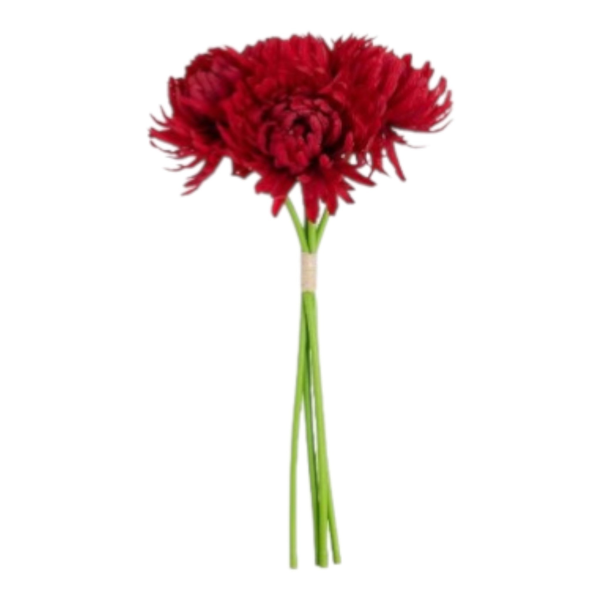 Crisantemi rossi 4 pz - 36615
