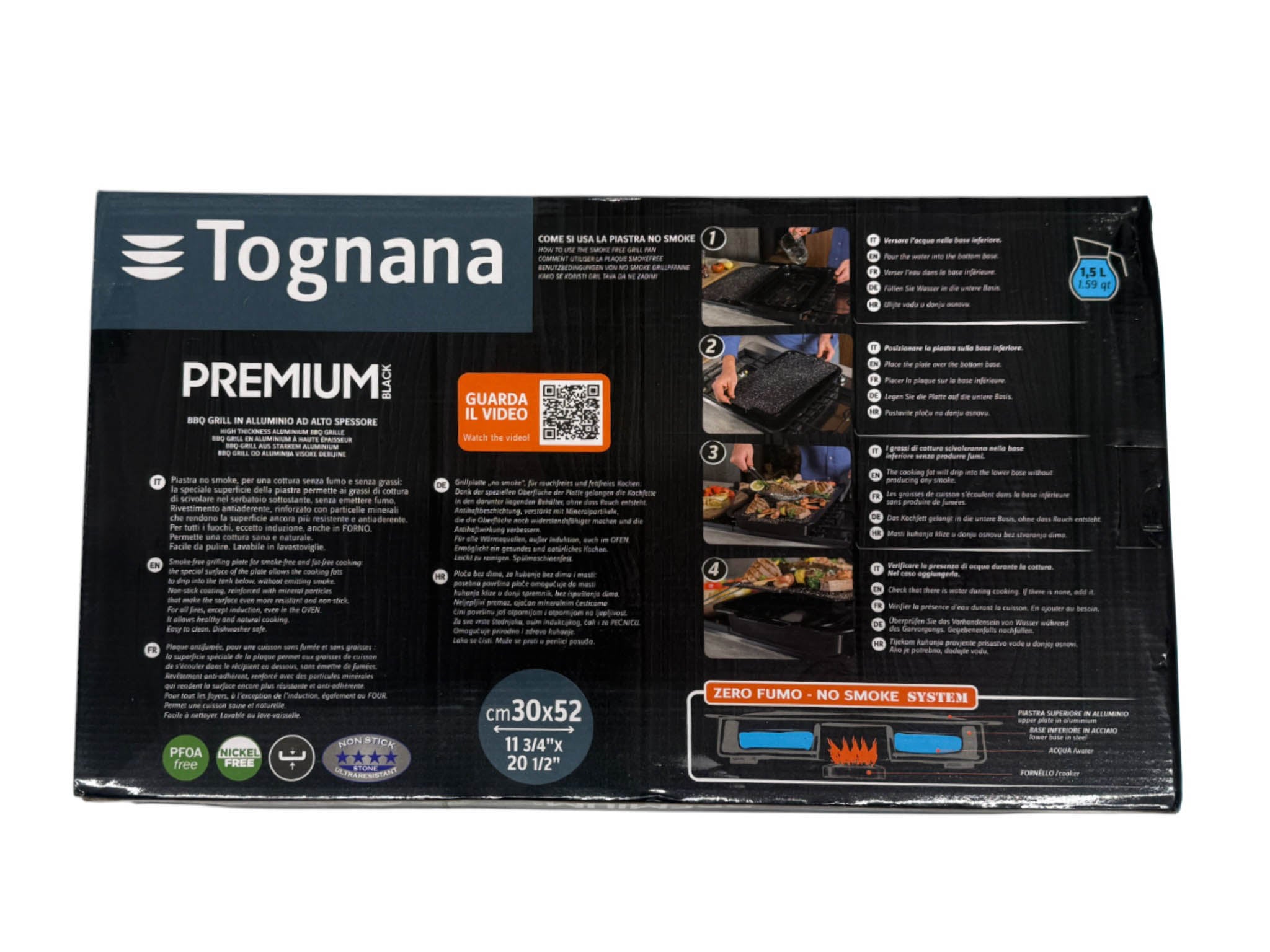 Tognana Barbecue Grill - Premium Black