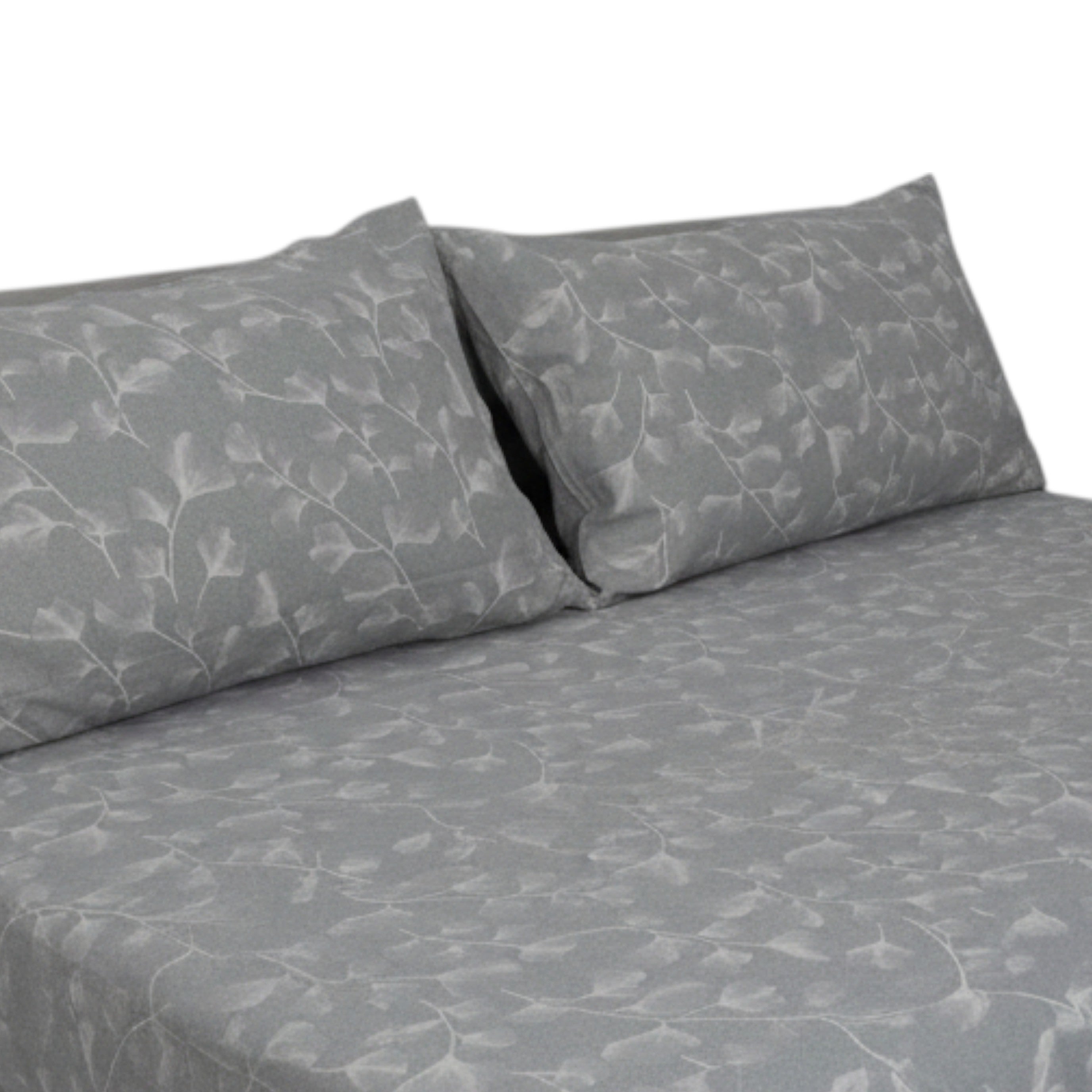 Completo letto flanella - Trentino - Ginco - Grigio