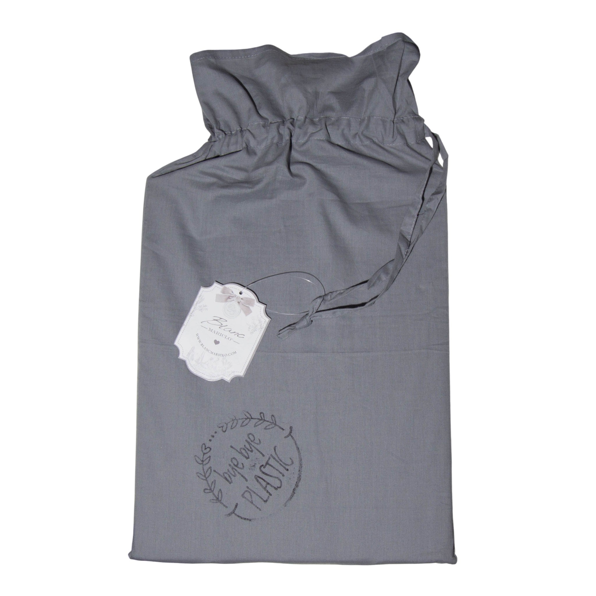 Runner con gala Blanc Mariclò - grigio