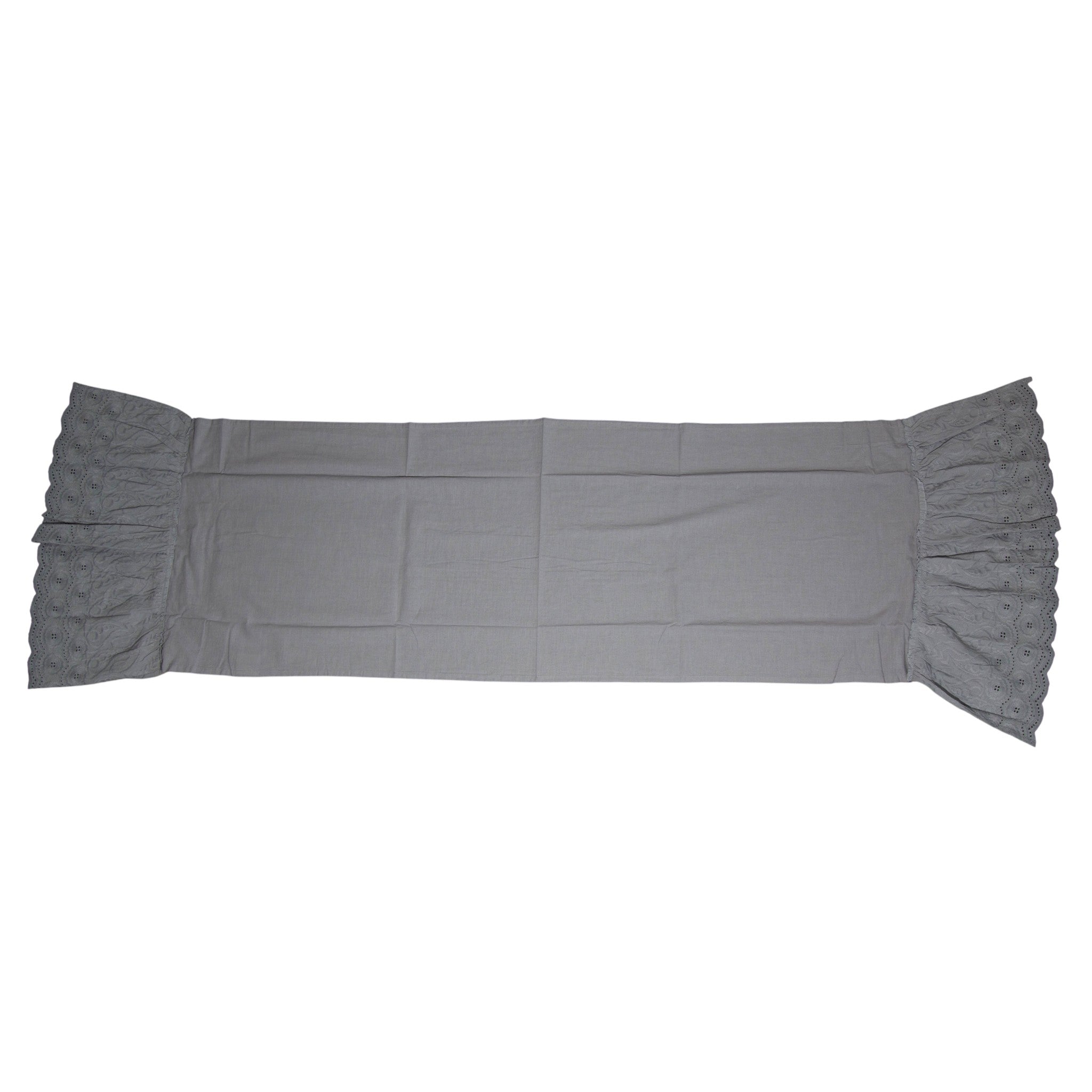 Runner con gala Blanc Mariclò - grigio