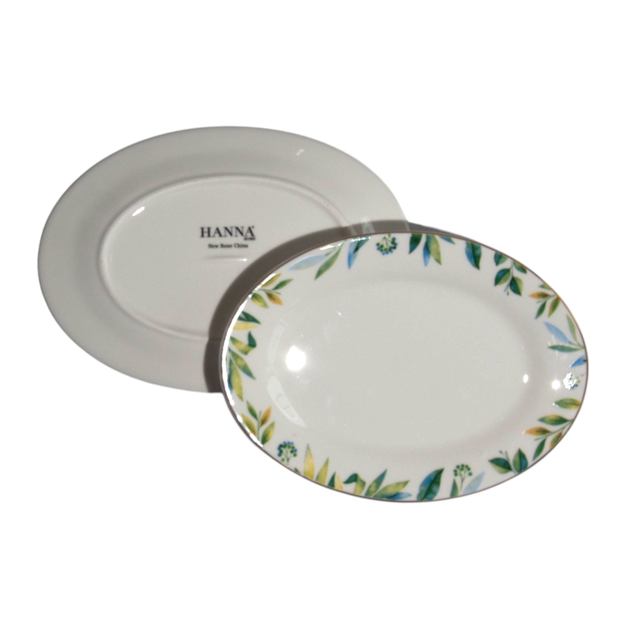 Set 2 piatti/vassoi HANNA Home - Foliage