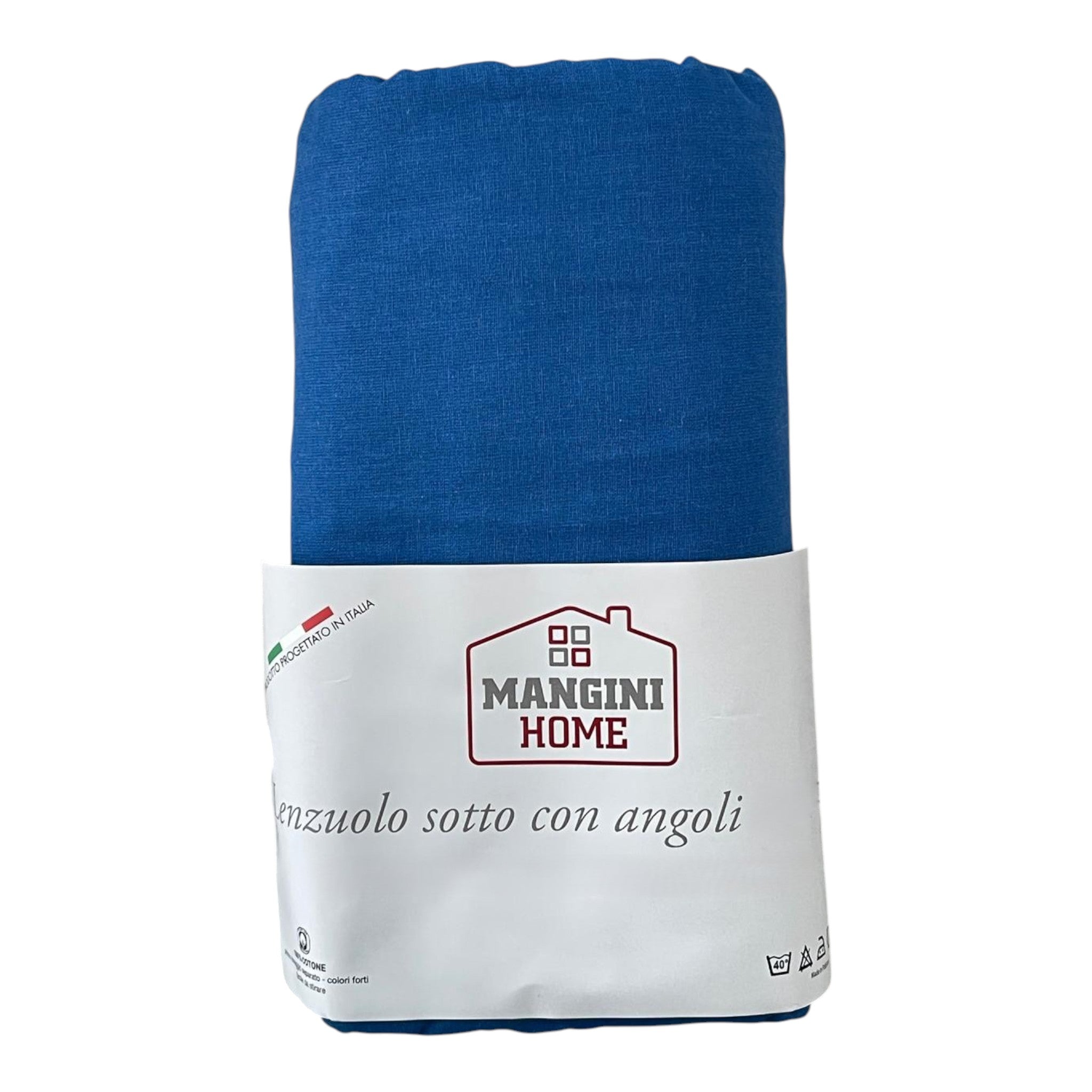 Lenzuolo sotto con angoli - Blu
