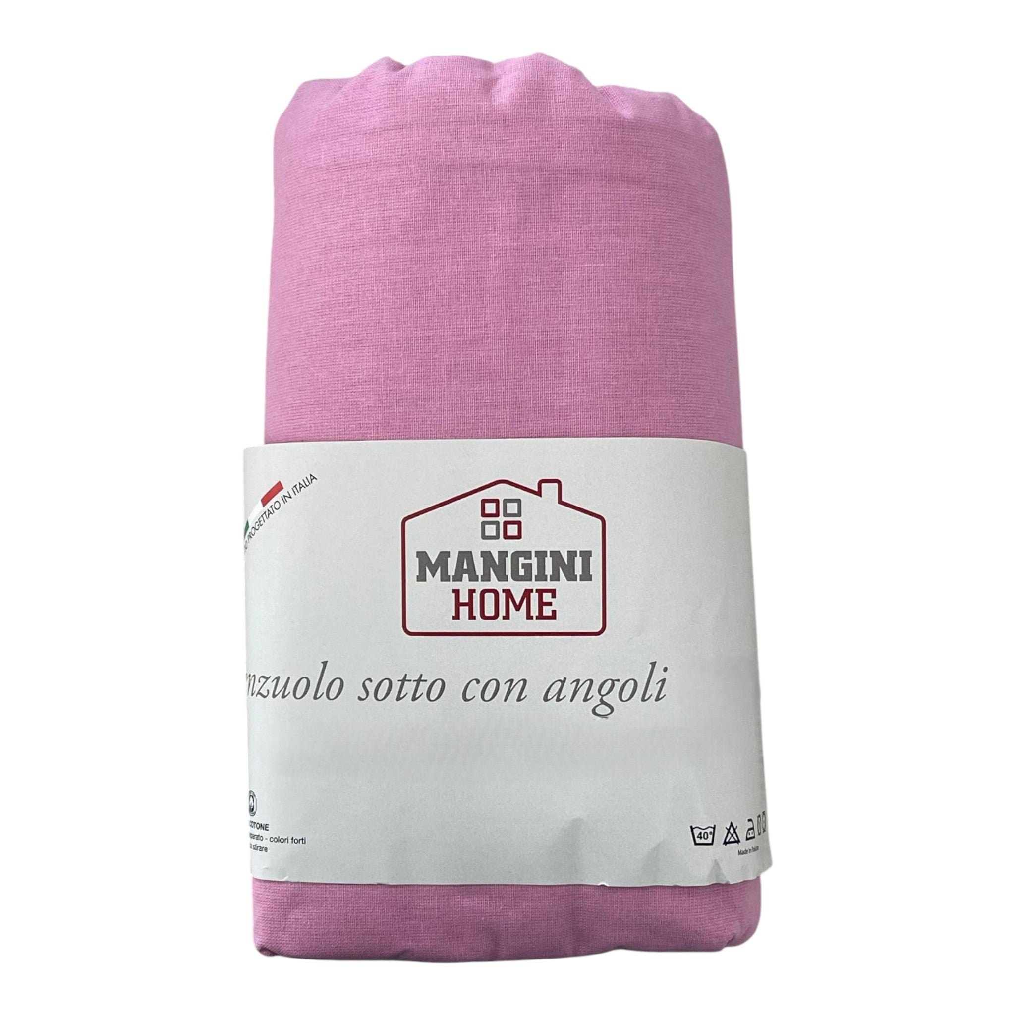 Lenzuolo sotto con angoli - Rosa