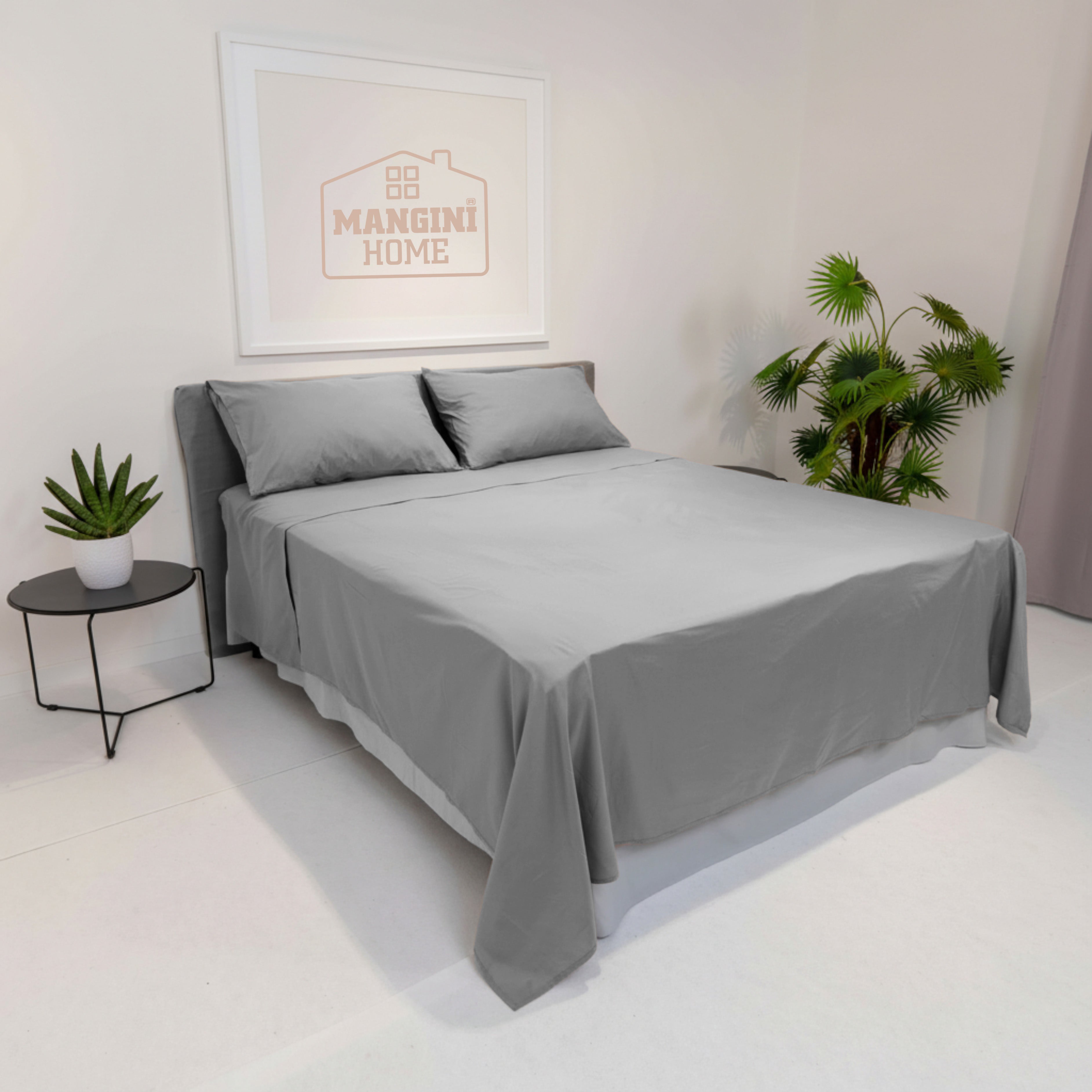 Completo letto Manopesca - Grigio