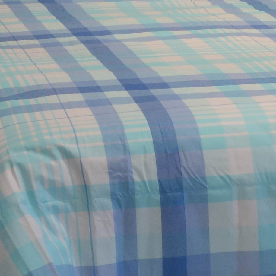 Delicata - la parure arrotolata - fantasia quadro celeste