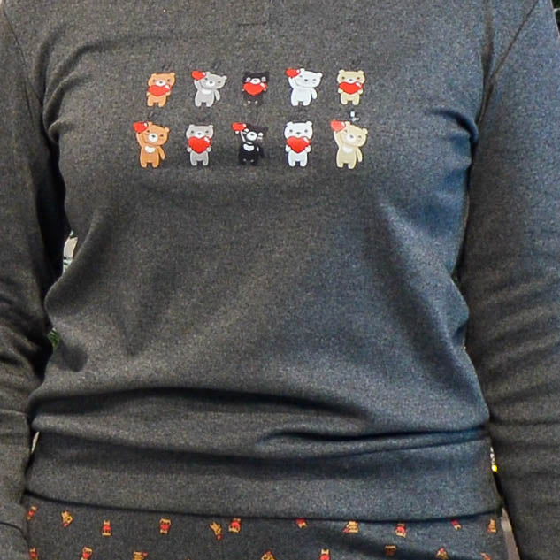 Pigiama Hollywood Milano Women - Orsetti