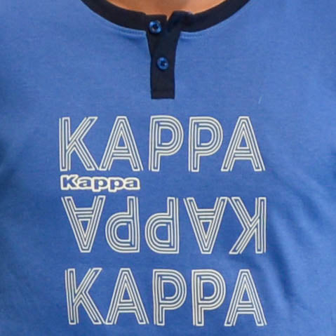 Pigiama Kappa Uomo - Denim - Logo