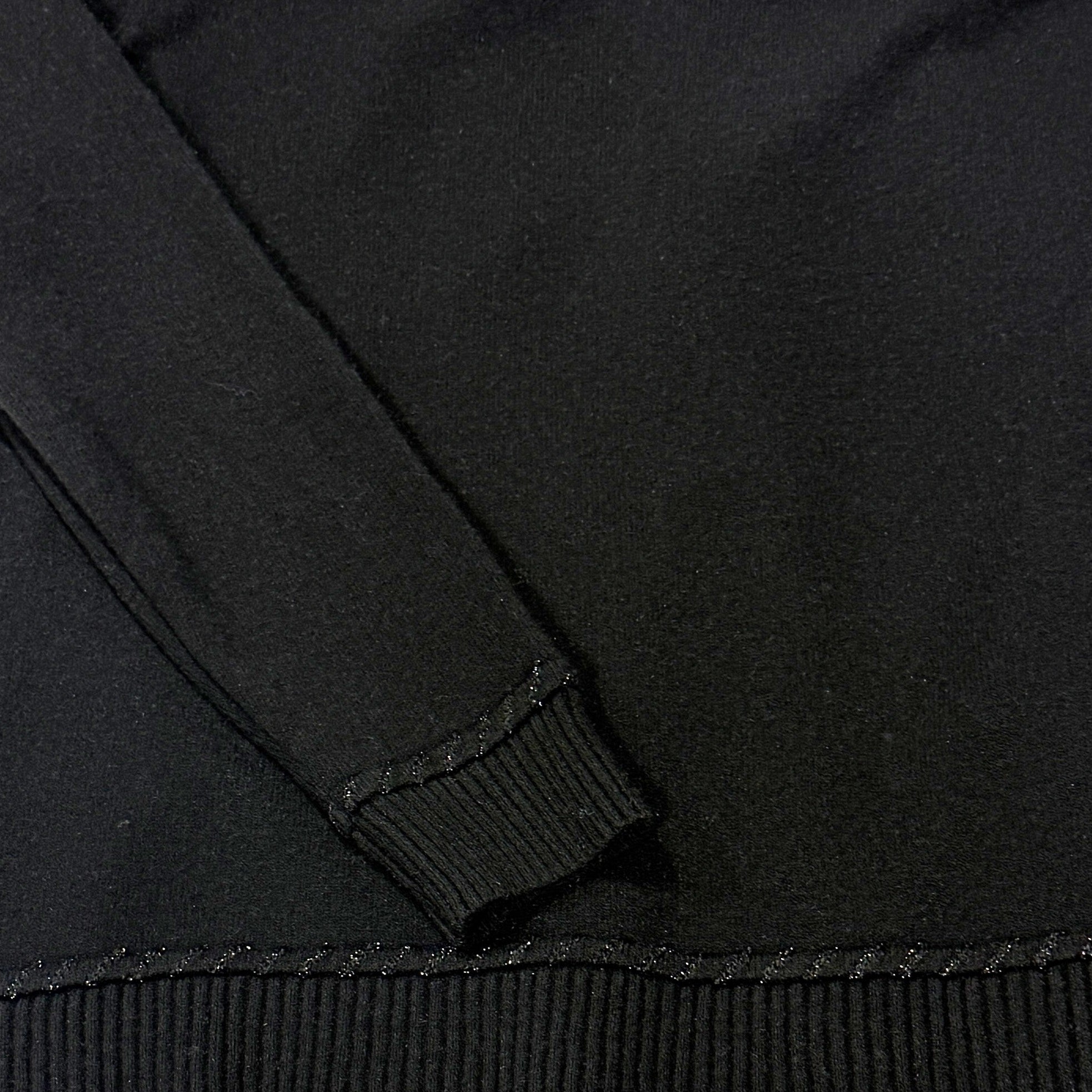 Completo maglia donna - Nero - Piping