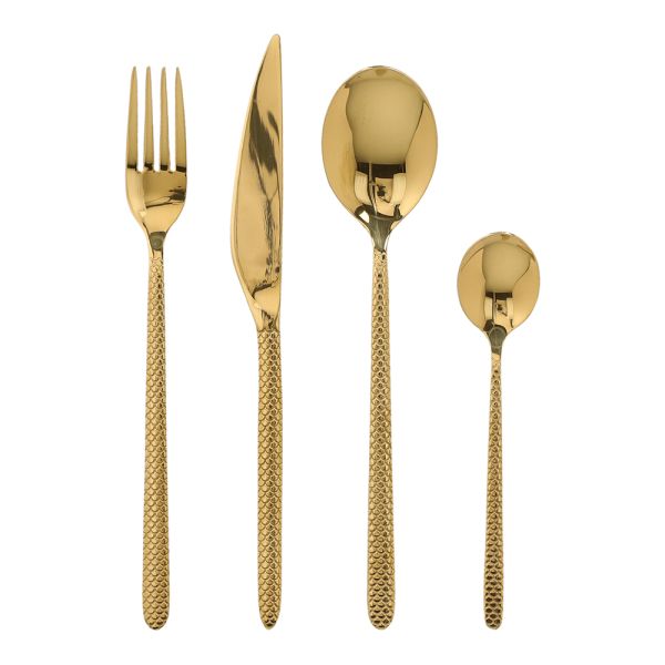 Set posate Tognana Ophira - 24 pz - Oro