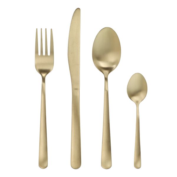 Set posate Tognana Elements - 24 pz - Champagne