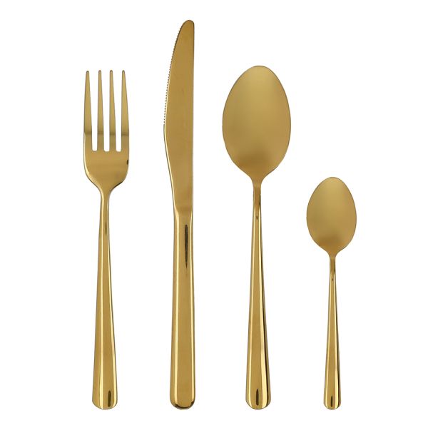 Set posate Tognana Elements - 24 pz - Gold
