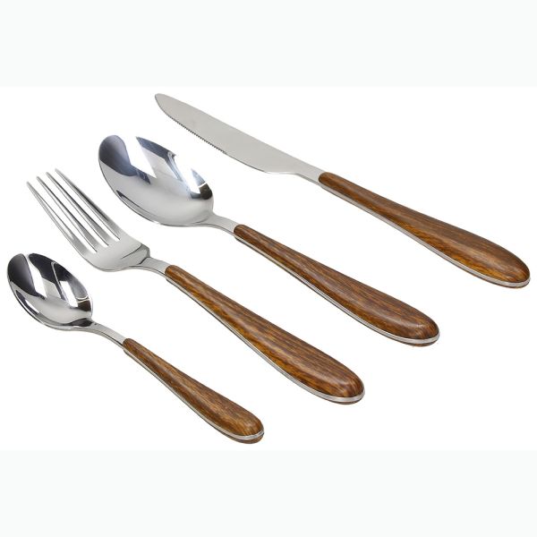 Set posate Tognana Antony - 24 pz - Wood
