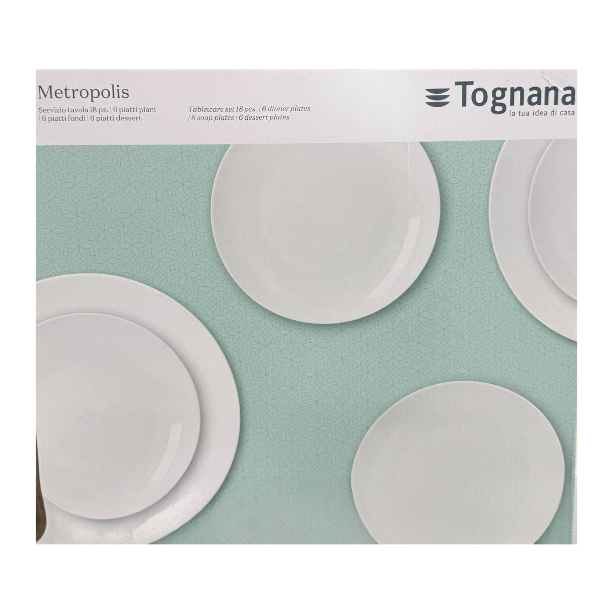 Servizio piatti Tognana - Metropolis