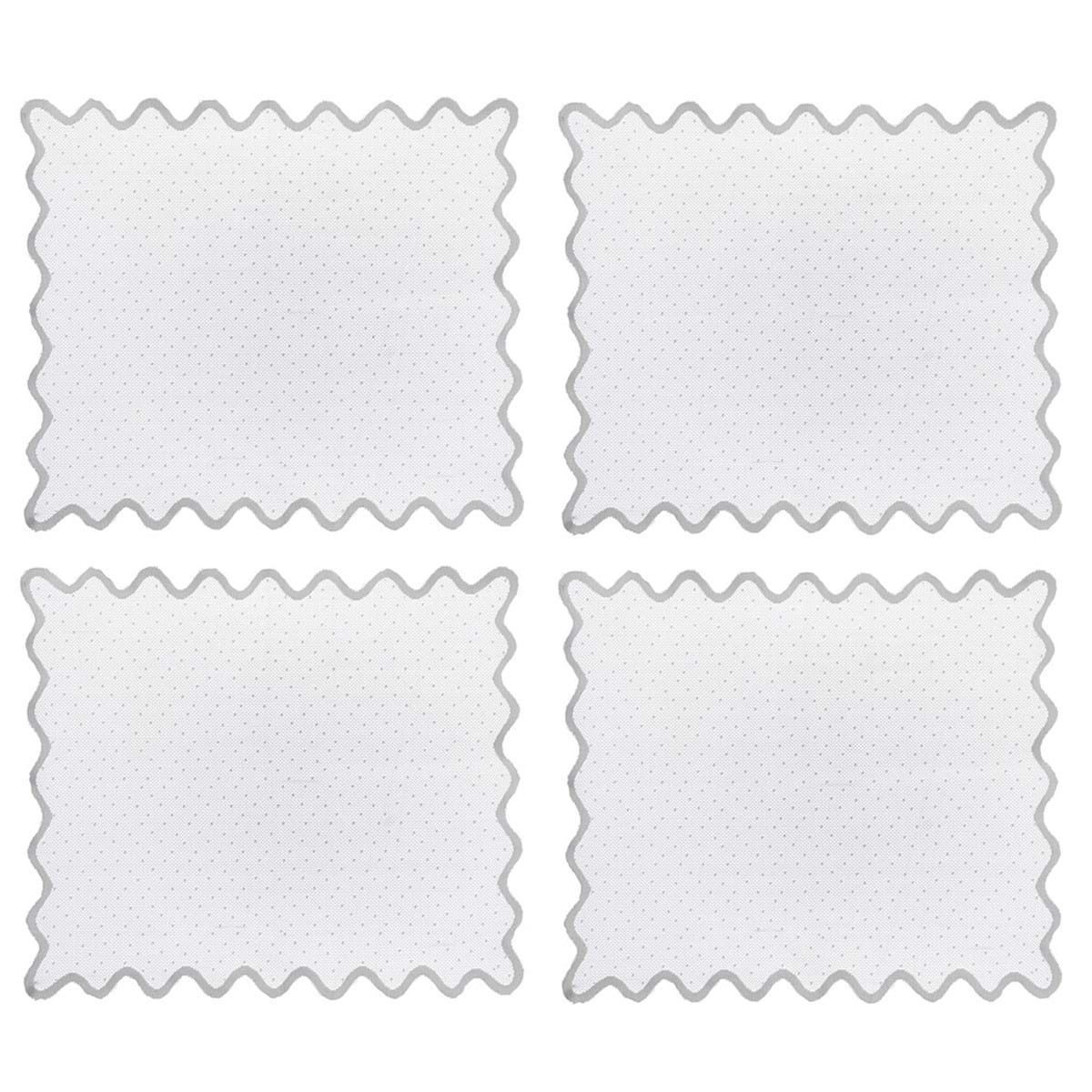 Set 4 tovagliette - Blanc Mariclò - Pizzo