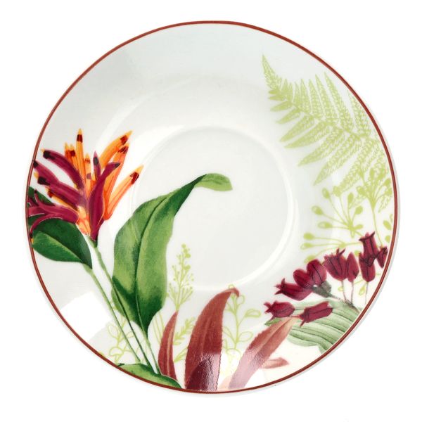 Set 6 tazze con piatto Tognana - Tropicalia