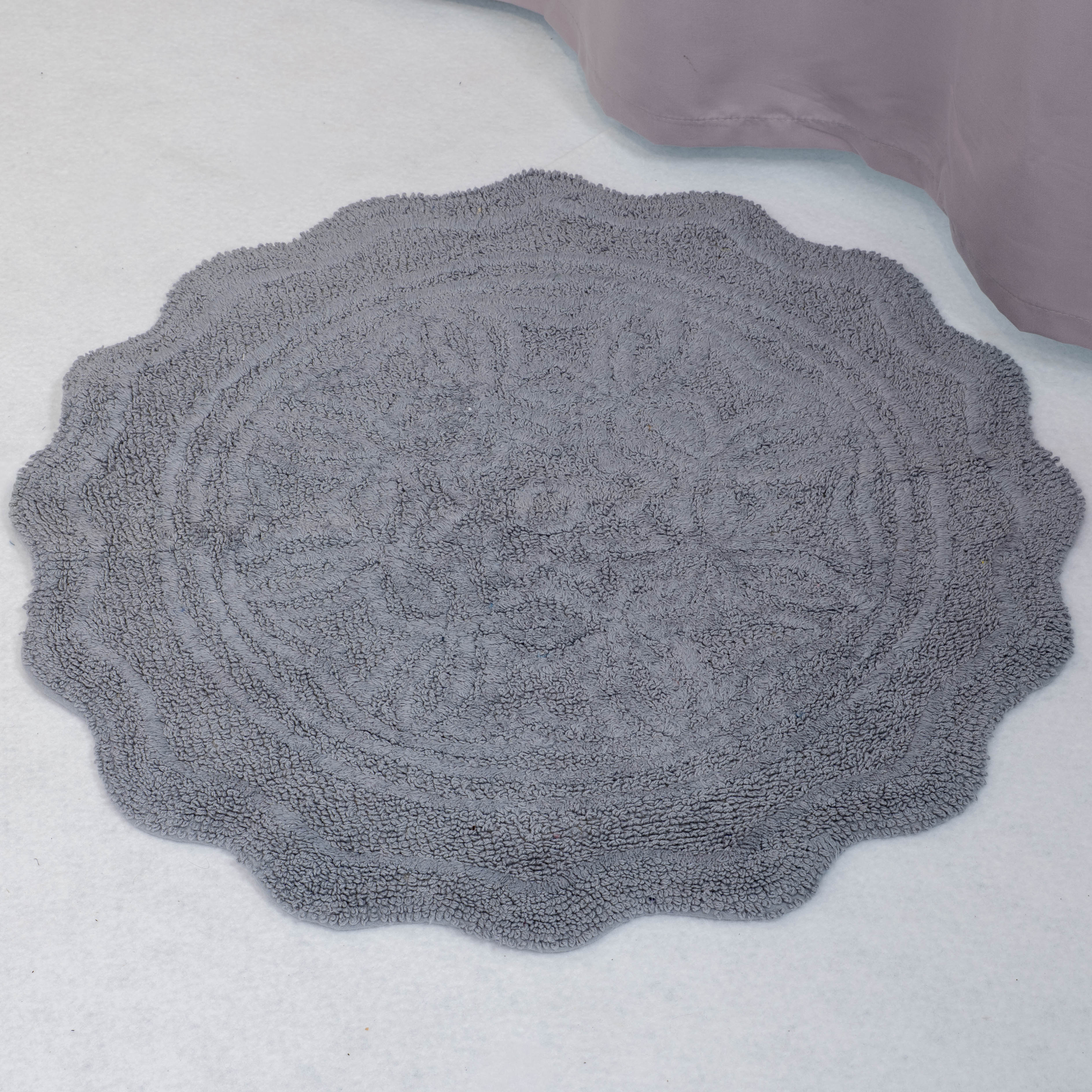 Tappeto Blanc Mariclò - rotondo Stella - Grigio