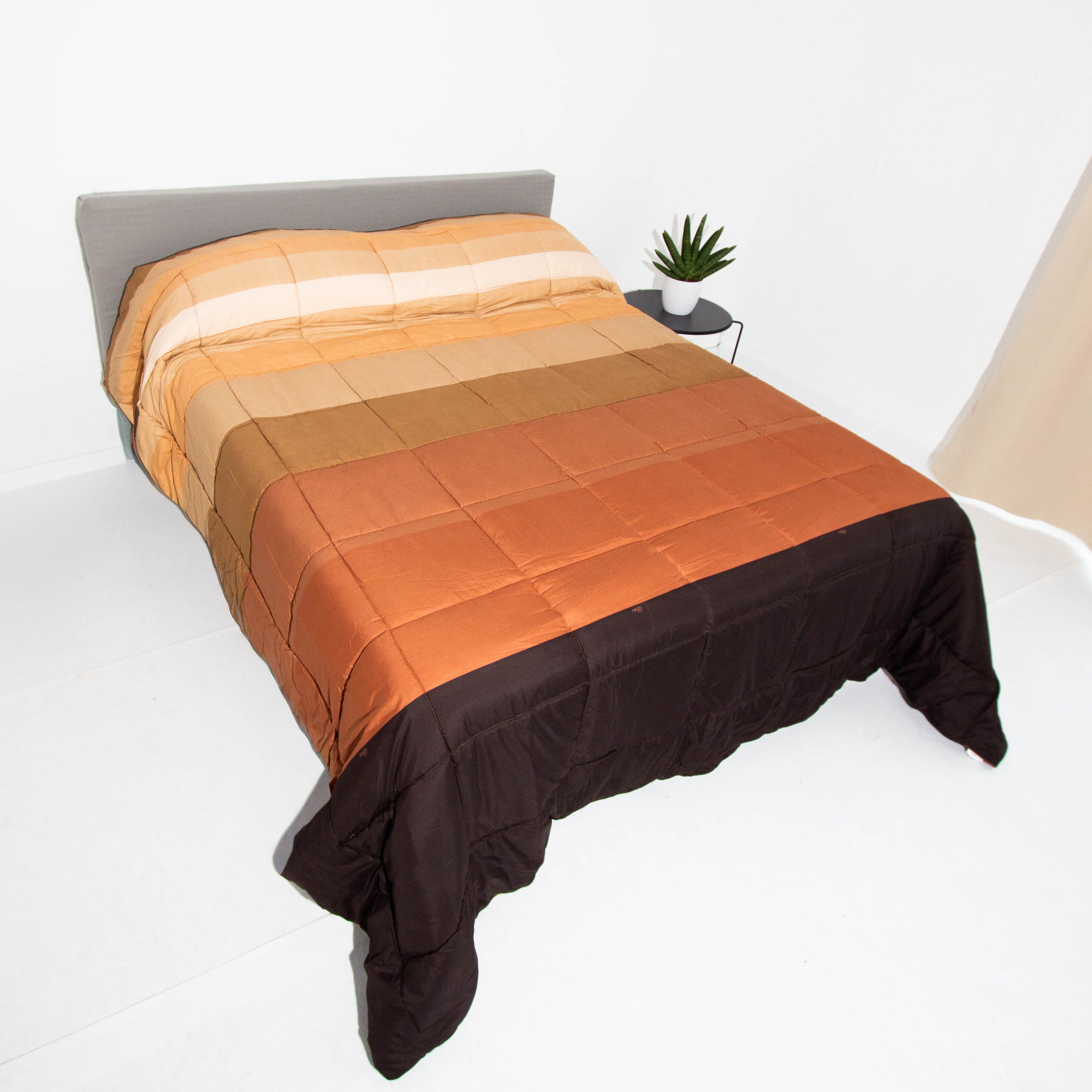 Trapunta - Multicolore marrone arancio