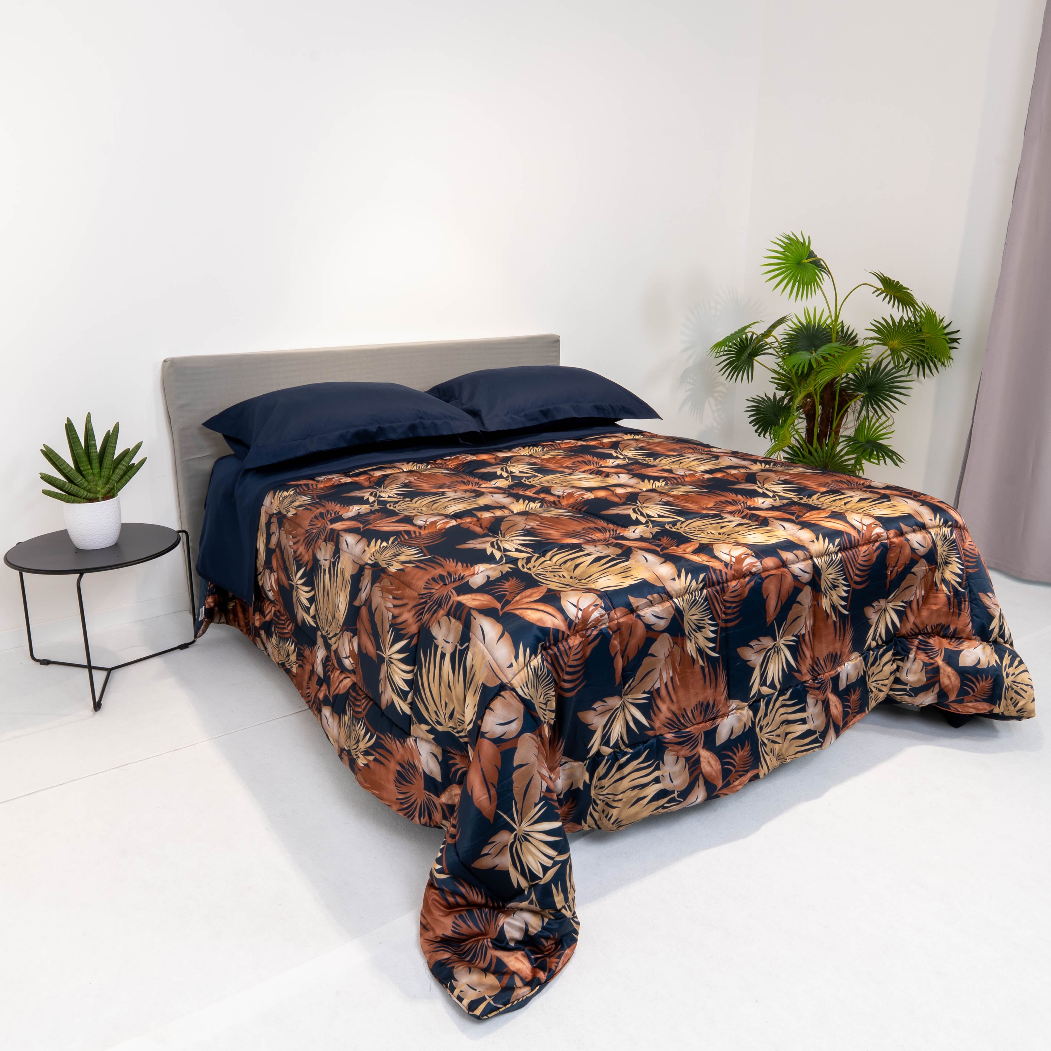 Trapunta digitale raso - tropicale