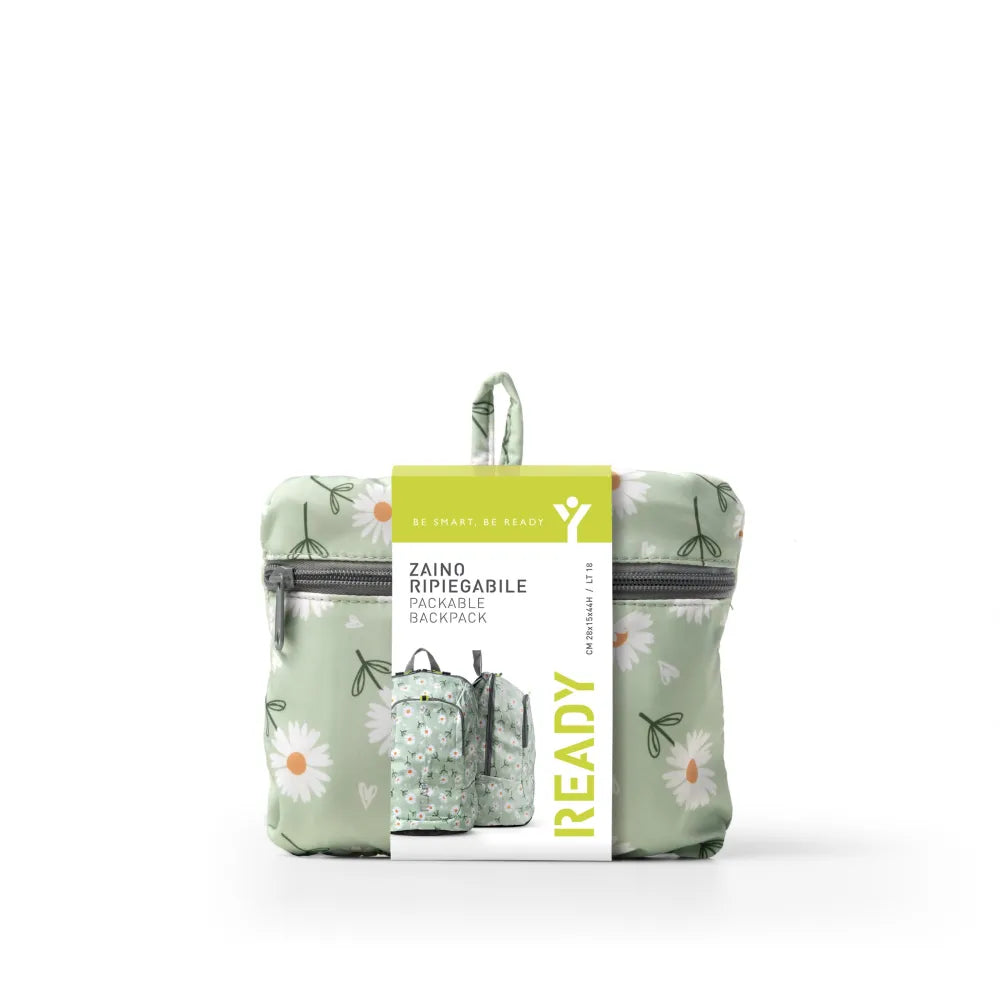 Zaino ripiegabile - Ready - Margherite