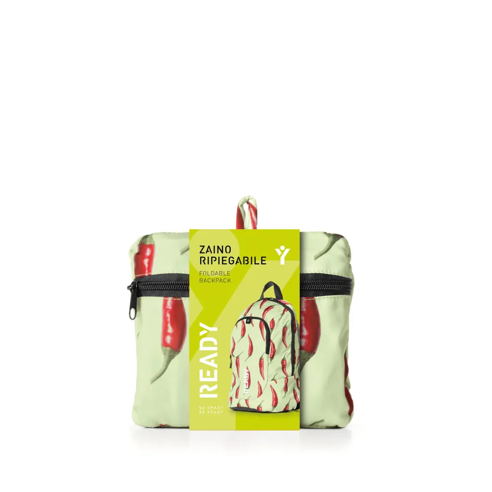 Zaino ripiegabile - Ready - Peperoncini
