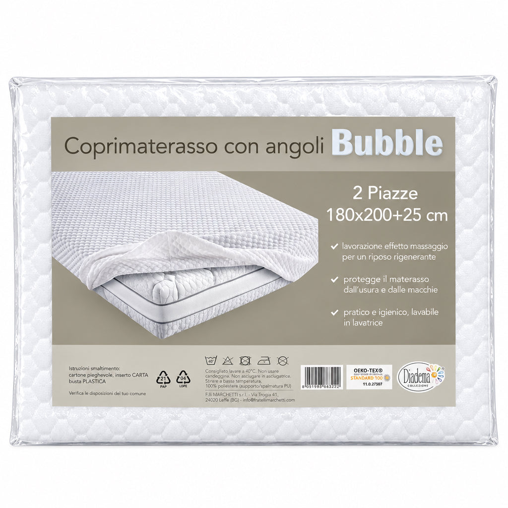 Coprimaterasso Antistress Bubble