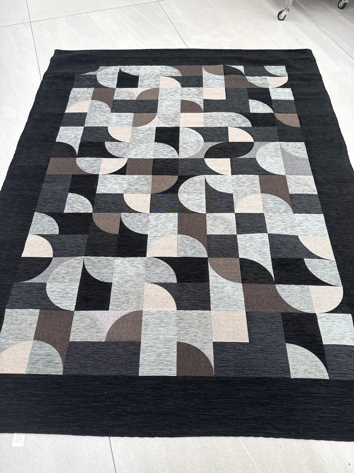 Tappeto Incanto (Dis. 7205 loops) - 140x180cm -  nero