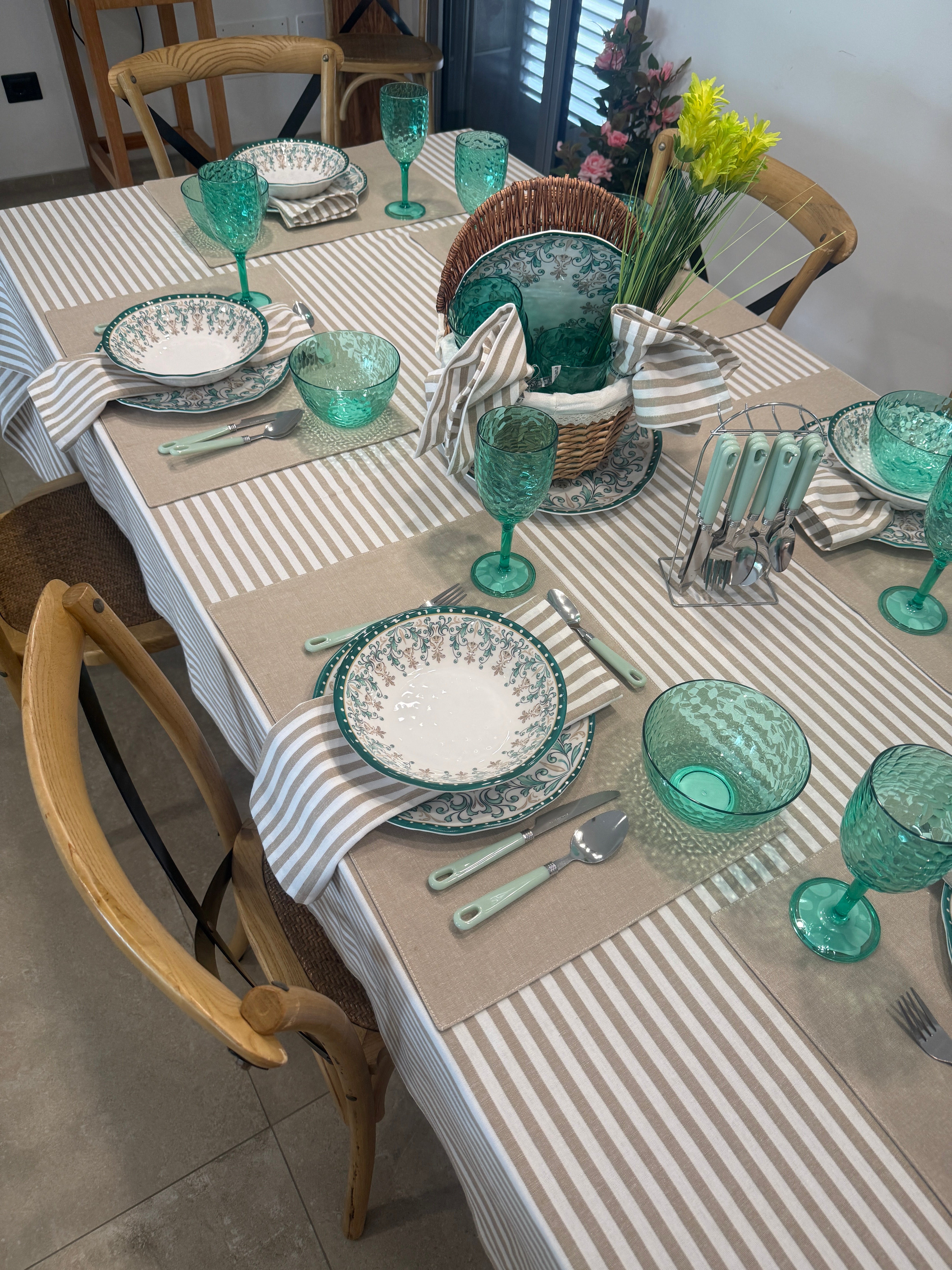 Tovaglia Collezione Diadema - Home - Beige