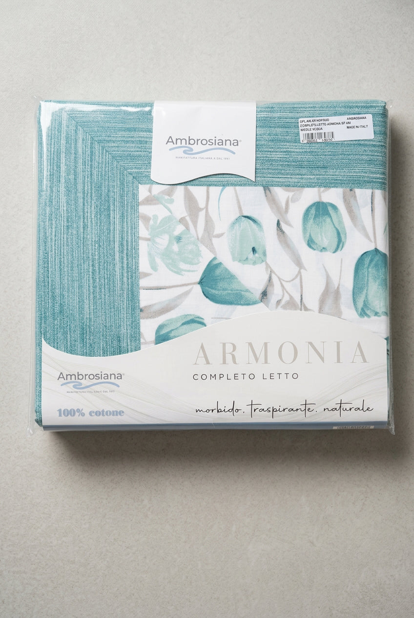Completo letto Armonia- Nicole acqua