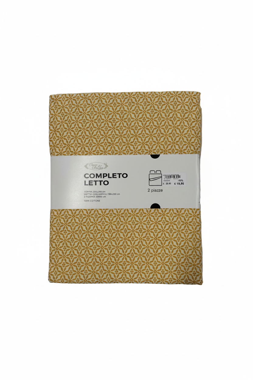 Completo letto Casa del Borgo - Maioliche Giallo