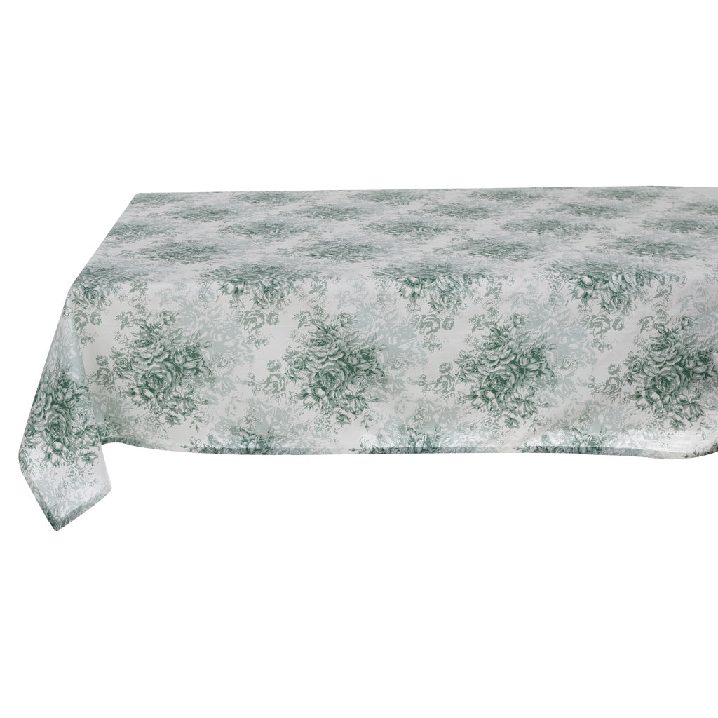 Tovaglia cerata - Blanc Mariclò - English Rose
