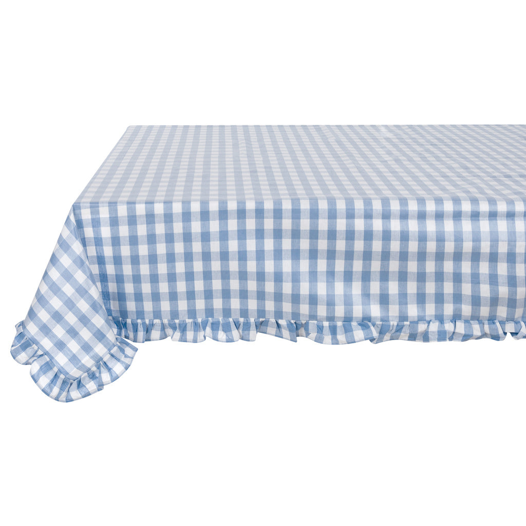 Tovaglia cerata - Blanc Mariclò - Bon Bon - Celeste