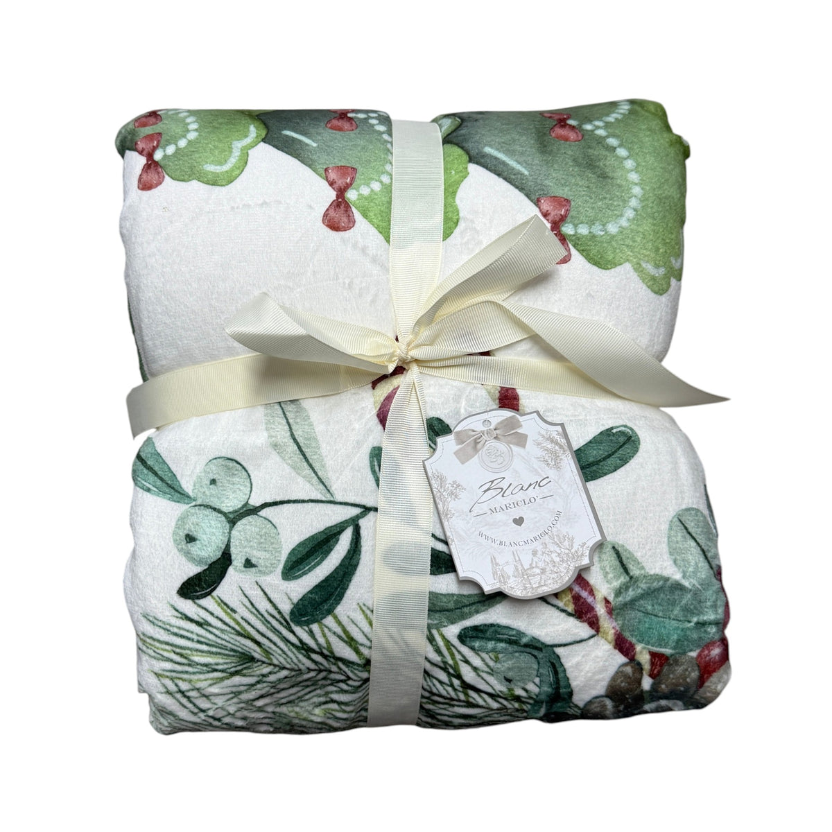 Plaid Blanc Mariclò - A38546